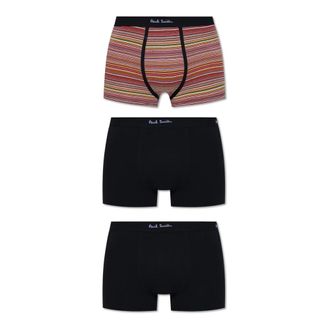 Paul Smith Branded Boxers 3-Pack - Heren - Onderbroek - Veelkleurig - 2XL - Katoen - Ondergoed