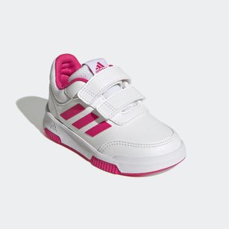 adidas Klettschuh ADIDAS SPORTSWEAR TENSAUR HOOK AND LOOP, Gr. 23, pink (cloud wei&szlig;, team real magenta, core schwarz), Synthetik, Textil, Schuhe Klettschuh, 