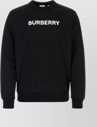 Burberry generous fit cotton sweater