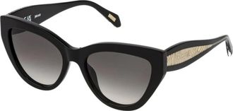 Just Cavalli Sjc 193 Zonnebril - Dames - Zonnebrillen - Zwart - 55 MM - Accessoires