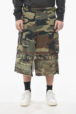 Givenchy Gonna Cargo in Cotone con Motivo Camouflage Givenchy