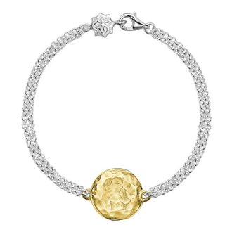 Dower & Hall Engravable Disc Story Bracelet