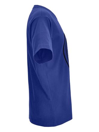 Versace Jeans Couture logo-print T-shirt - Blue