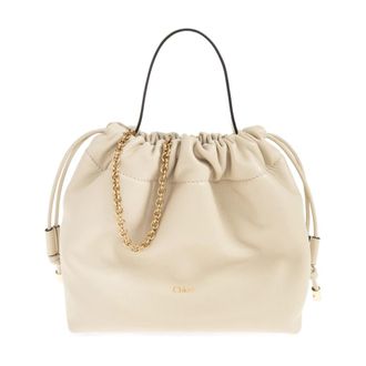 Chlo&eacute; Bucket Bags, female, Beige, Size: ONE SIZE Icons Mini Bag