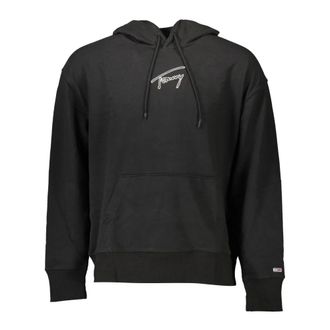 Tommy Hilfiger Heren, Sweatshirts & Hoodies, Zwart, Maat: XL Katoen