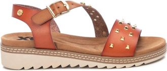 Xti Womens Wedge Sandals In Medium Brown
