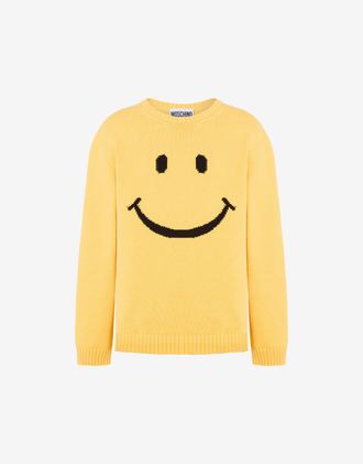 Moschino Pullover Smiley - Yellow