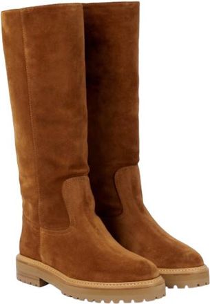 Jimmy Choo London Brown Suede Yomi Boots Size 40.5