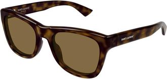 Saint Laurent Dames, Accessoires, Bruin, Maat: 54 MM Nylon