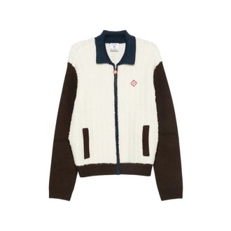 Casablanca Logo-patch Zip-up Jacket