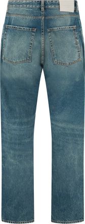 Icon Denim Los Angeles Mens Jeans Straight Cotton Aged Stone Regular & Straight-Leg
