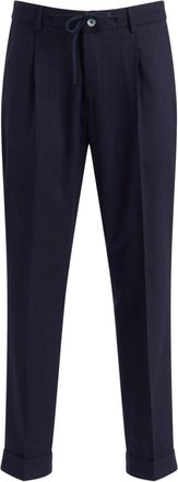 Gran Sasso Pantalones de franela - Trousers - Hombre - Azul - L