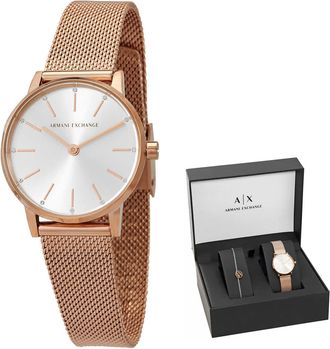 A|X Armani Exchange Lola Quartz Silver Dial Ladies Watch AX7121