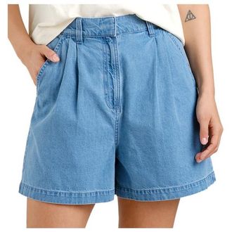 Dedicated Shorts Djupvik Denim Shorts f&uuml;r Damen | blau