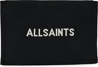 AllSaints Izzy Clutch Womens Handbags Black, Polyester