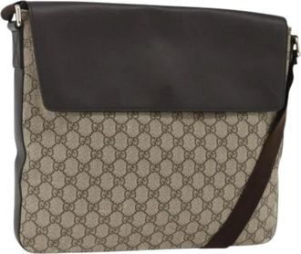 Gucci Pre-owned Cross Body Bags, female, Beige, Size: ONE SIZE Pre-owned Vintage Shoulder Bag