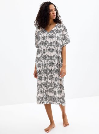 Miiyu Womens Tropical expression flowy nightgown