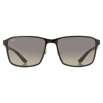 Ray-Ban Grey Square Unisex Sunglasses RB3721 187/11 59