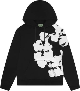 Denim Tears Felpa Big Cotton Wreath con cappuccio - Nero