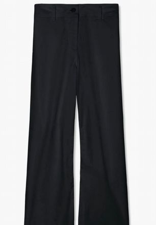 Nili Lotan Womens Megan Pant In Jet Black