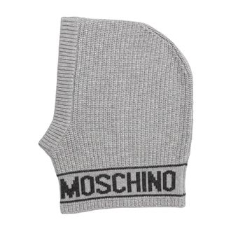 Moschino Dames, Accessoires, Grijs, Maat: ONE Size Wol