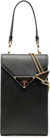 Prada Black Leather Pouch (Pre-Owned)