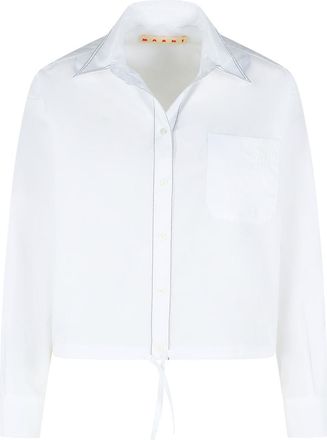 Marni White Cotton Shirt