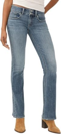 Silver Jeans Co Britt Low Rise Bootcut Jeans in Synth at Nordstrom, Size 27 X 33