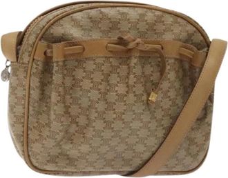 Celine Pre-owned Cross Body Bags, female, Beige, Size: ONE SIZE Pre-owned Plastic celine-bags