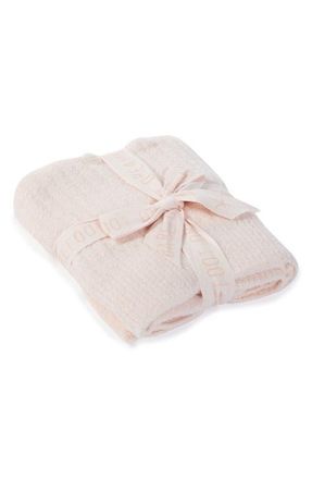 Barefoot Dreams Ribbed Baby Blanket in Pink at Nordstrom