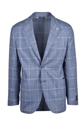 Tombolini Wool Stretch Jacket - Blue
