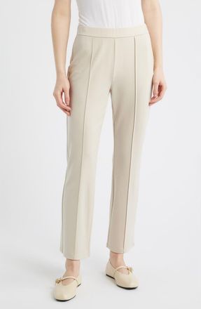 Eileen Fisher High Waist Ankle Pants in Papyrus at Nordstrom, Size X-Large