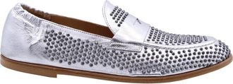 Laura Bellariva Dorset Mocassin Schoenen - Dames - Loafers - Grijs - 37 EU - Leer - Schoenen