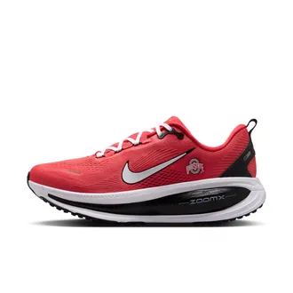 Nike Mens College Vomero 18 (Ohio State) Road Running Shoes in Red | IQ6881-600