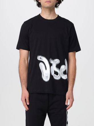 Disclaimer T-shirt in cotone con stampa logo