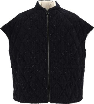 Fabiana Filippi Mujer, Chaquetas, Azul, Talla: M