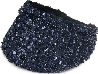 Maison Michel Soft Patty zonneklep - Blauw