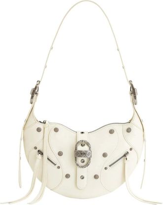 JW PEI Shoulder Bags, female, White, Size: ONE SIZE Tessa Crushed Shoulder Bag