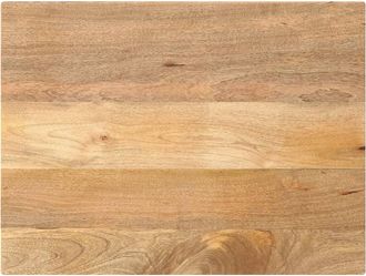 vidaXL Piano Per Tavolo 90x50x2,5 Cm Rettangolare Legno Massello Mango Vidaxl