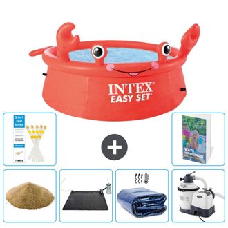 Intex Piscina Easy Set Redonda - Cangrejo - 183x51 Cm - 7-piezas S69