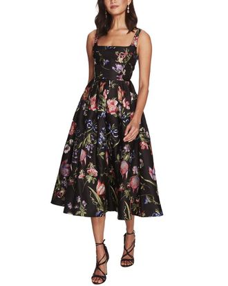Marchesa Alex Midi Dress