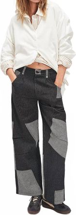 Free People This Or That Trouser In Black Combo