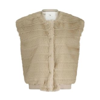 Nukus Nukus, Dames, Jassen, Beige, Maat: L