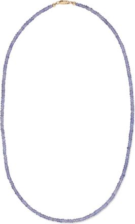 Lizzie Fortunato tanzanite beaded necklace - women - 14kt Yellow Gold/Tanzanite - One Size