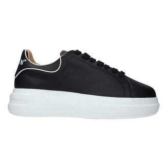 Philipp Plein Schoenen, Heren, Zwart, 40 EU, Leer, Chunky Sneakers