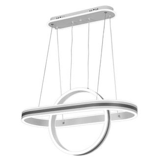 Fabrilamp Colgante Alpes Gris 112w 3000-4000-6000k Regx65x34 Cm 8960lm C/remoto Y Reg.intensidad