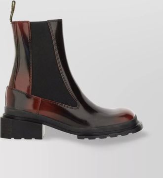 Dr. Martens leather chelsea boots