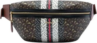 Burberry Pre-owned Belt Bag - Dames - Vintage Heuptassen - Bruin - ONE Size - Nylon - Vintage