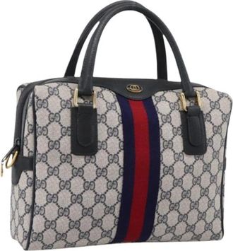 Gucci Pre-owned Vintage Hand Bag - Dames - Vintage Handtas - Veelkleurig - ONE Size - Leer - Vintage