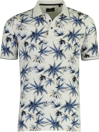 Casamoda Casa Moda poloshirt wit wijde fit